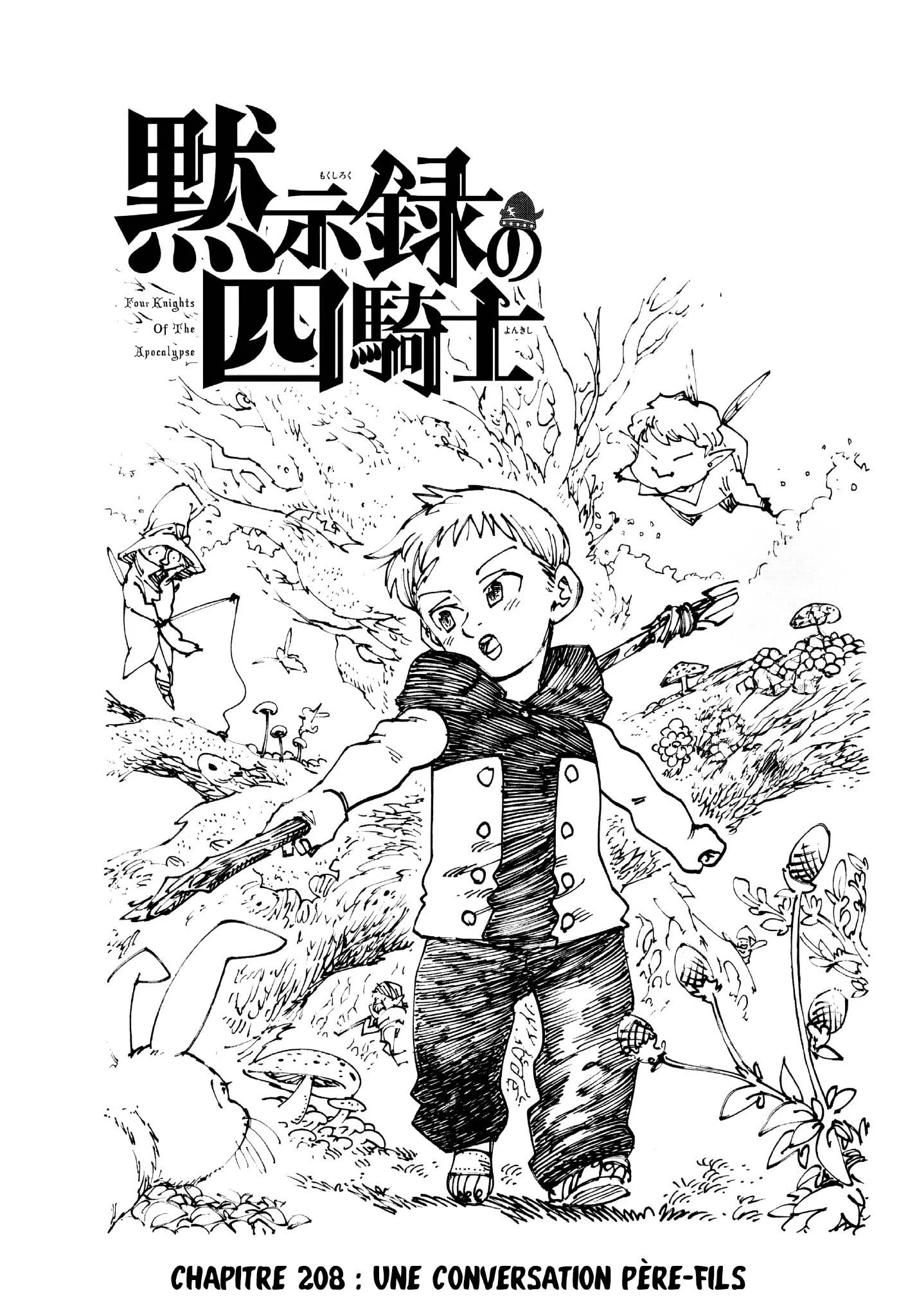 The Seven Deadly Sins: Four Knights of the Apocalypse Chapitre 208 - Page 1