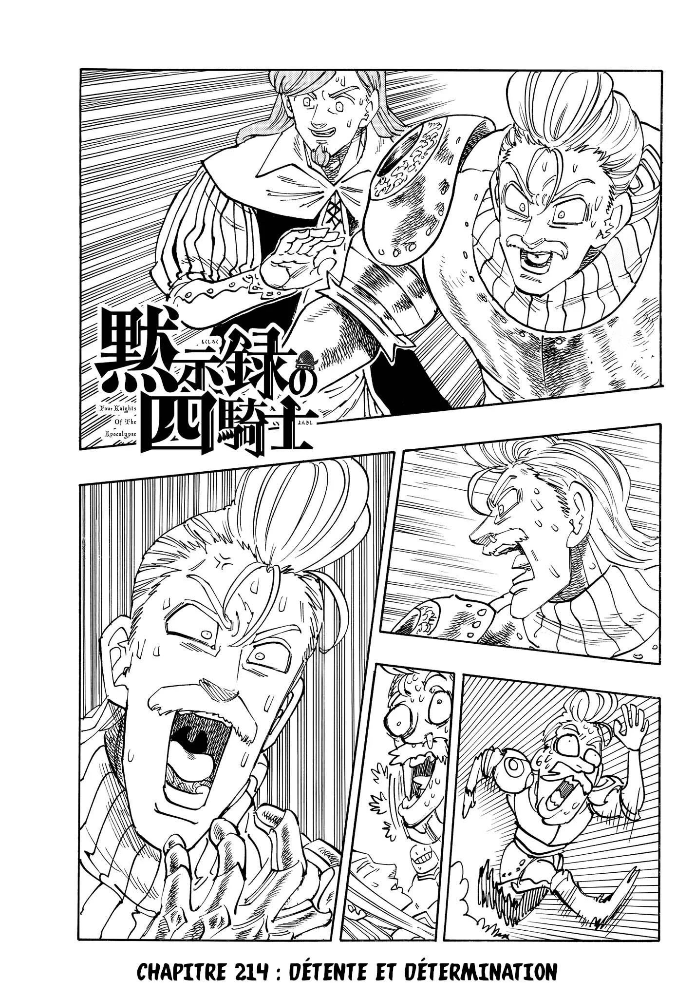 The Seven Deadly Sins: Four Knights of the Apocalypse Chapitre 214 - Page 1