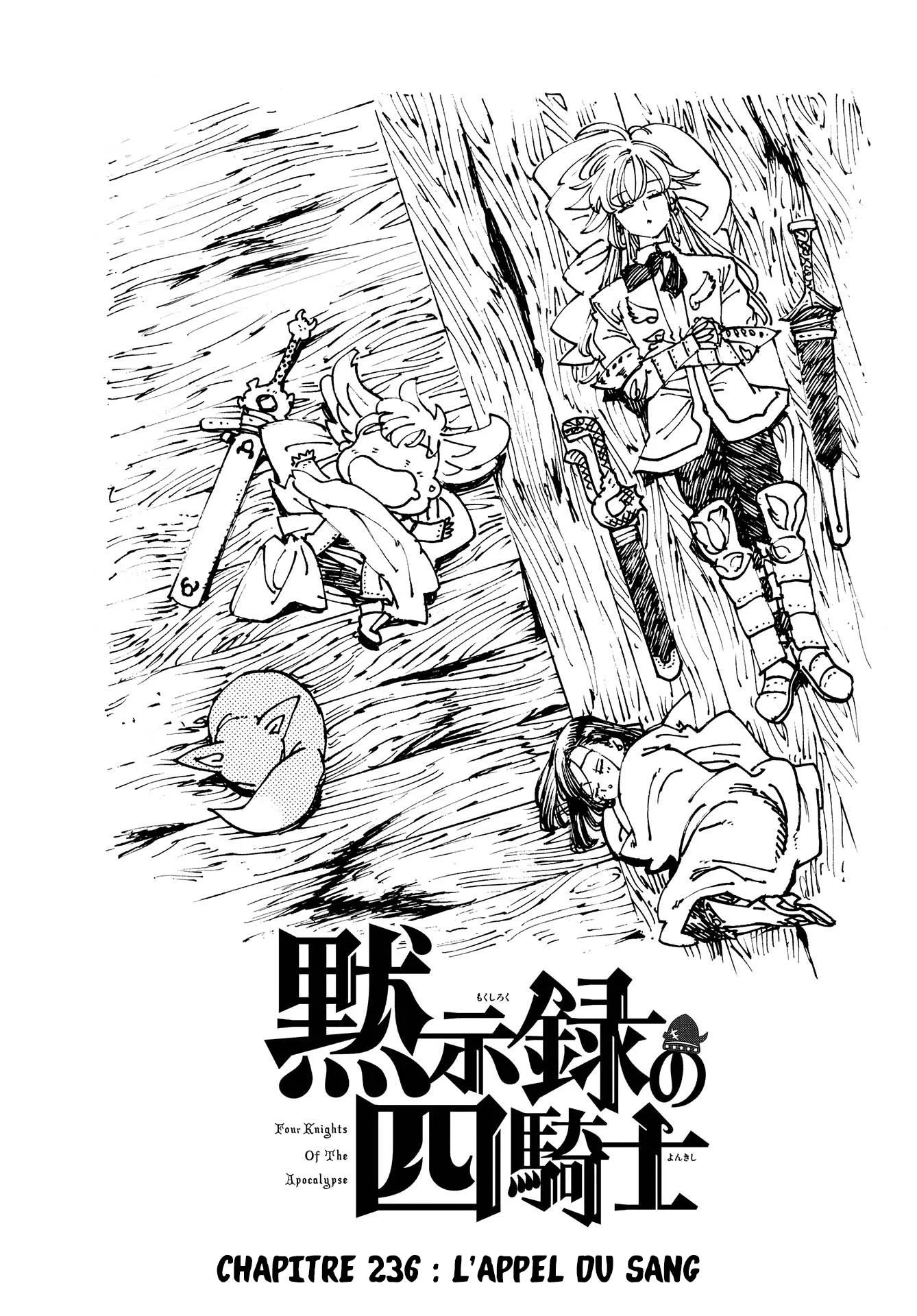 The Seven Deadly Sins: Four Knights of the Apocalypse Chapitre 236 - Page 1