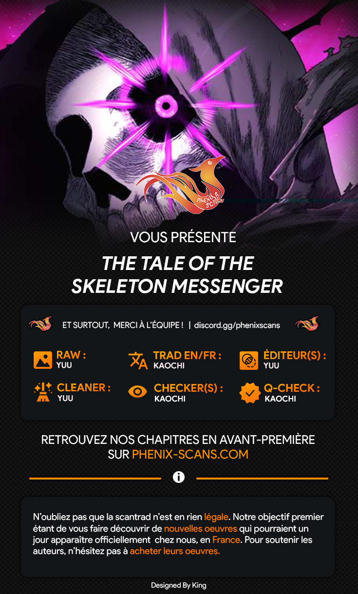 The Tale Of The Skeleton Messenger Chapitre 1 - Page 1