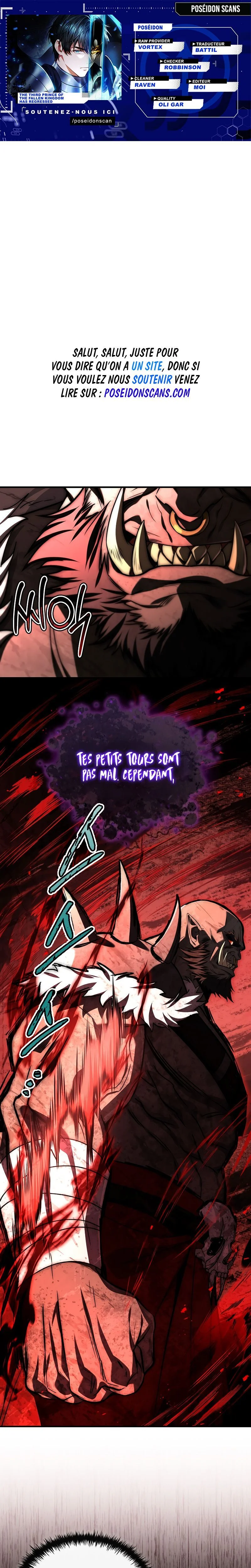 The Third Prince of the Fallen Kingdom has Regressed Chapitre 60 - Page 1