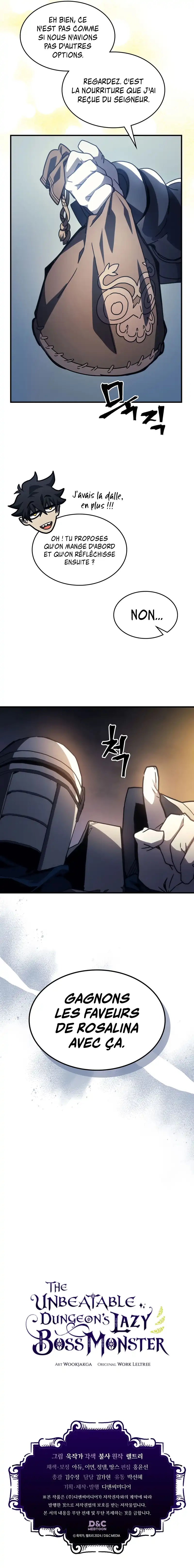 The Unbeatable Dungeon’s Lazy Boss Monster Chapitre 27 - Page 11