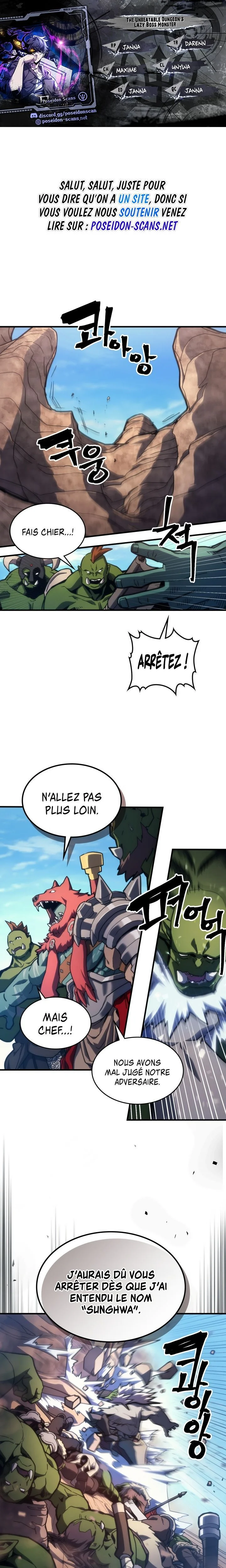 The Unbeatable Dungeon’s Lazy Boss Monster Chapitre 121 - Page 1