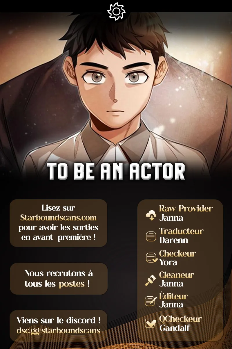 To Be An Actor Chapitre 15 - Page 1