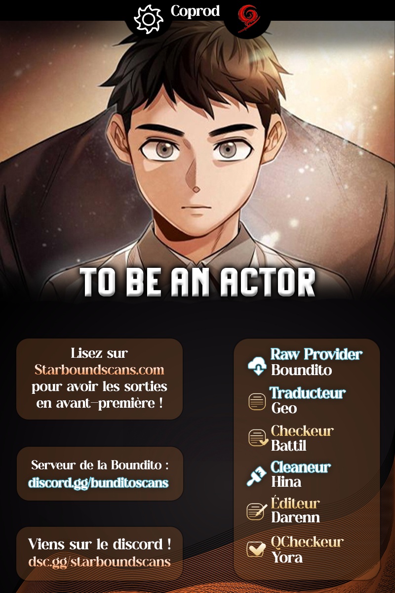 To Be An Actor Chapitre 21 - Page 1