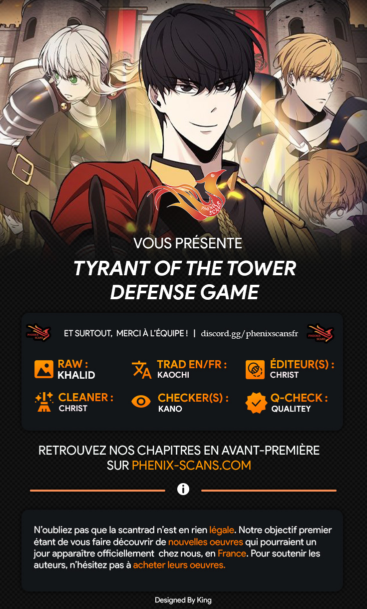 Tyrant of the Tower Defense Game Chapitre 124 - Page 1