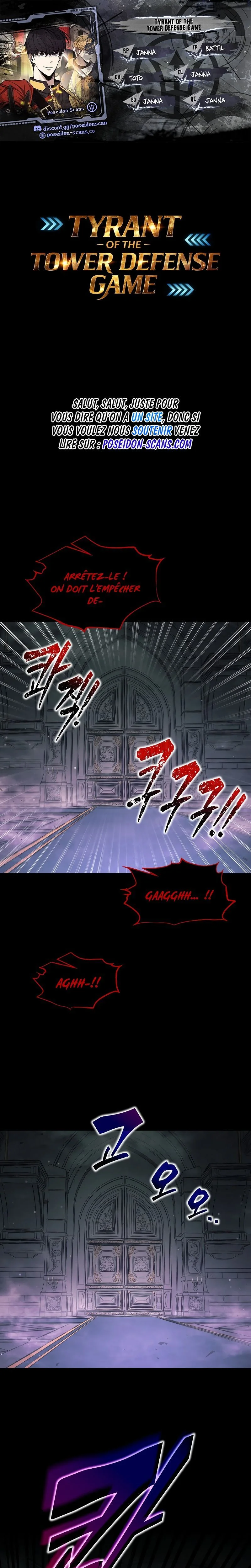 Tyrant of the Tower Defense Game Chapitre 167 - Page 1