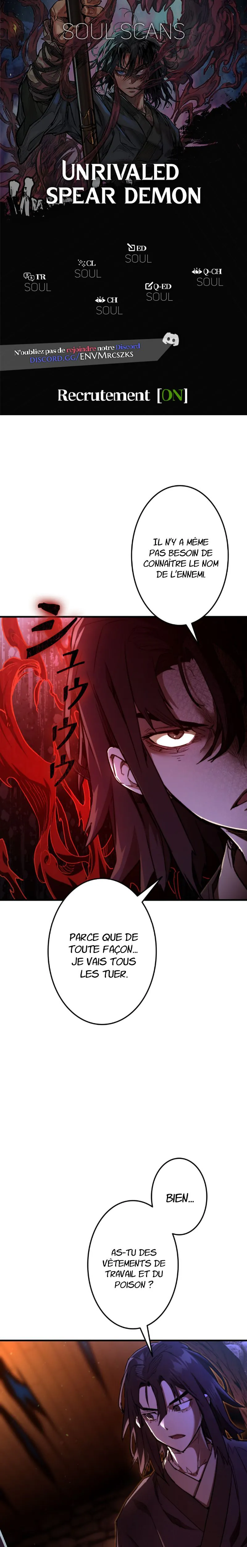 Unrivaled Spear Demon Chapitre 5 - Page 1