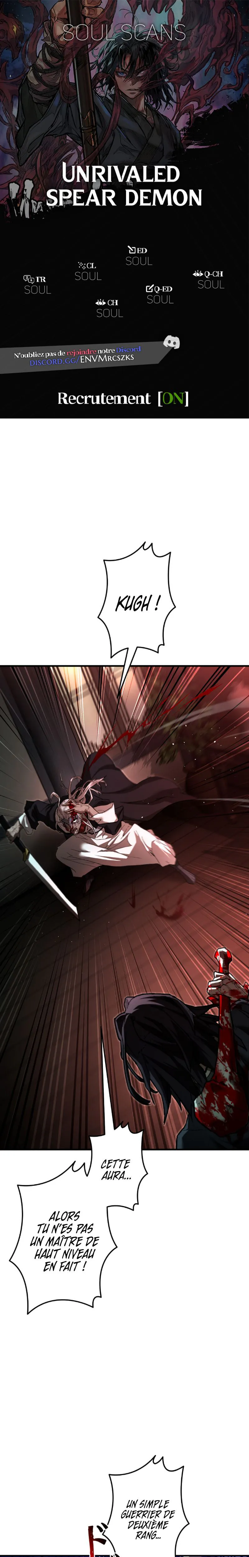 Unrivaled Spear Demon Chapitre 7 - Page 1