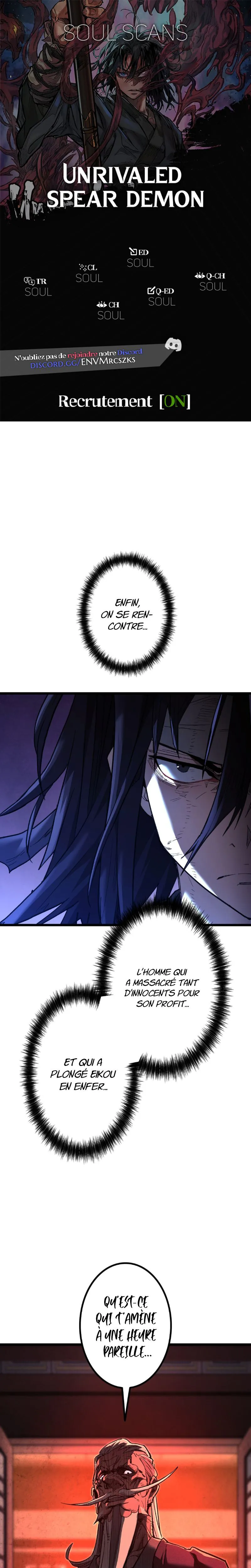 Unrivaled Spear Demon Chapitre 9 - Page 1