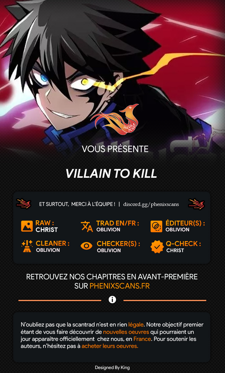 Villain to Kill Chapitre 151 - Page 1