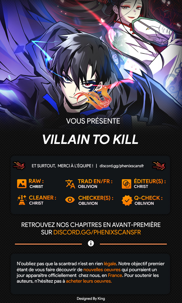 Villain to Kill Chapitre 163 - Page 1