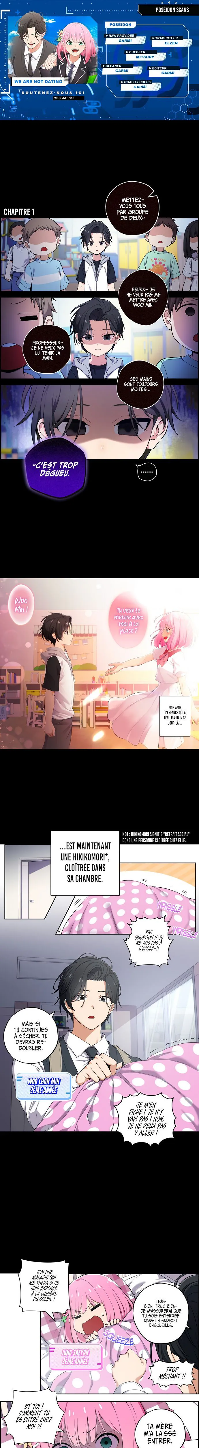 We're Not Dating Chapitre 1 - Page 1