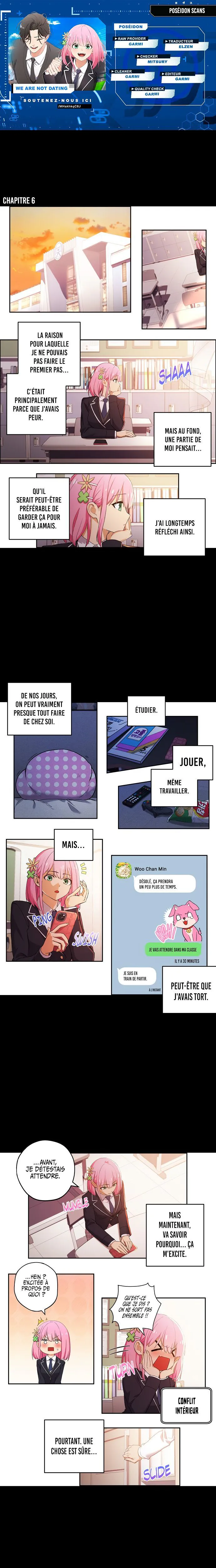 We're Not Dating Chapitre 6 - Page 1