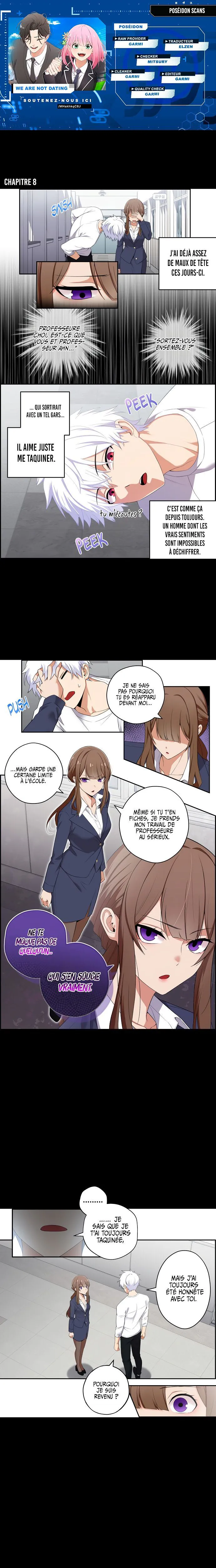 We're Not Dating Chapitre 8 - Page 1