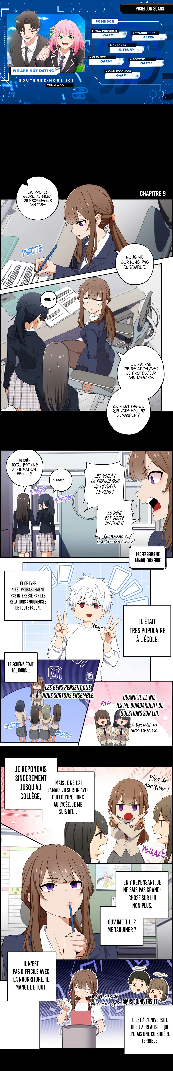 We're Not Dating Chapitre 9 - Page 1