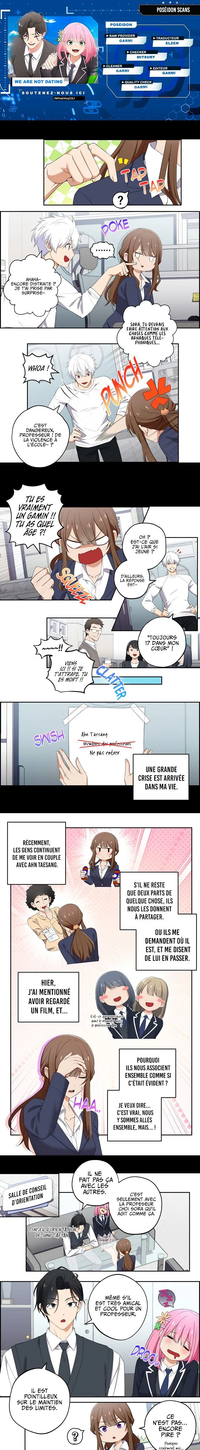 We're Not Dating Chapitre 10 - Page 1