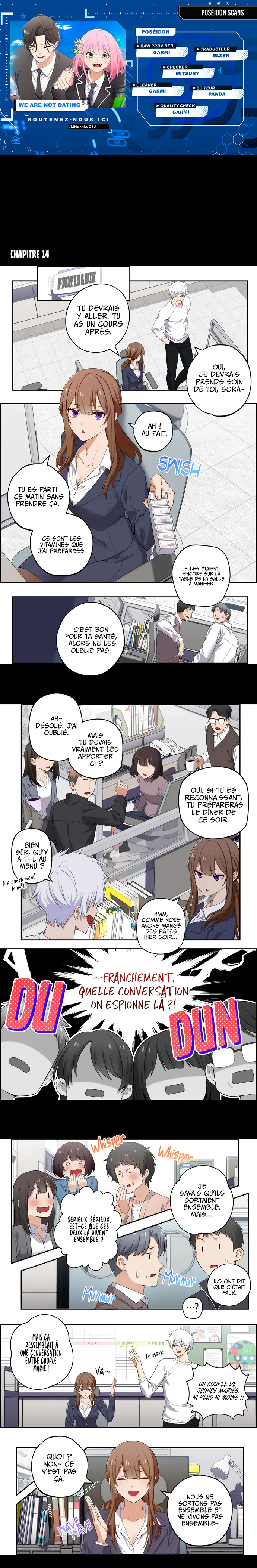We're Not Dating Chapitre 14 - Page 1