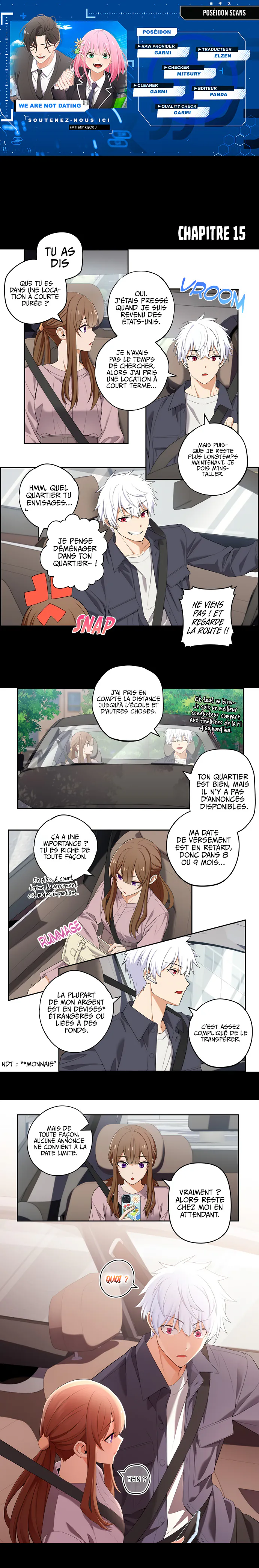 We're Not Dating Chapitre 15 - Page 1