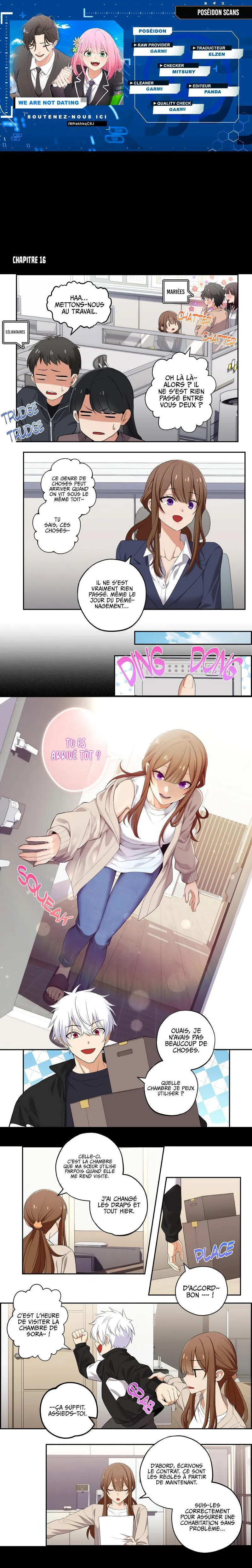 We're Not Dating Chapitre 16 - Page 1