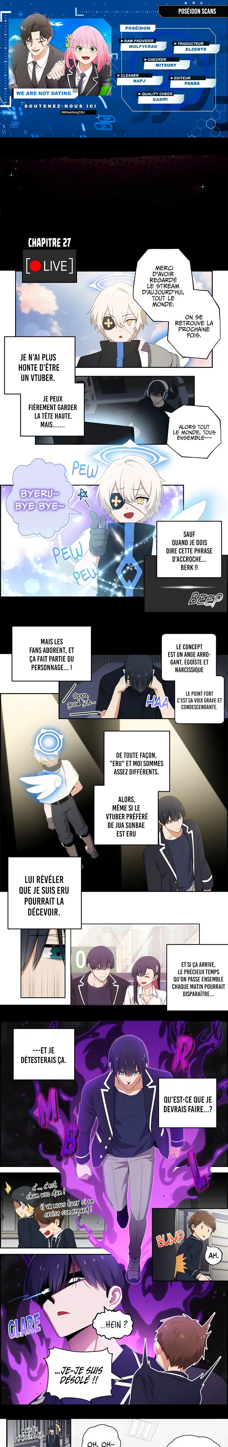We're Not Dating Chapitre 27 - Page 1