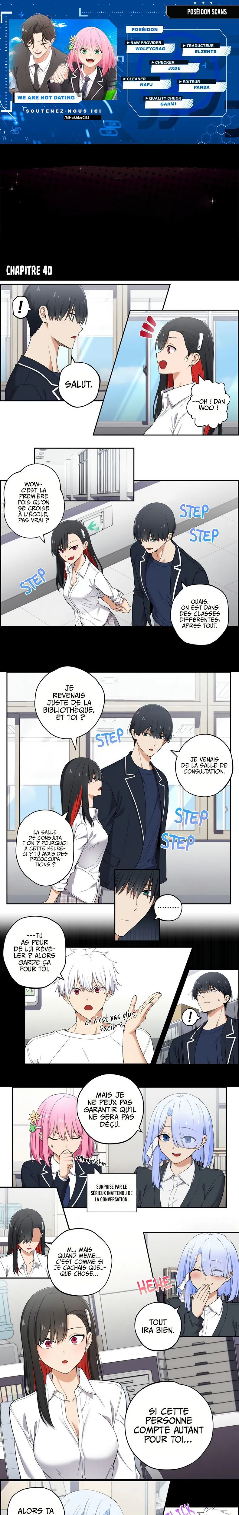 We're Not Dating Chapitre 29 - Page 1