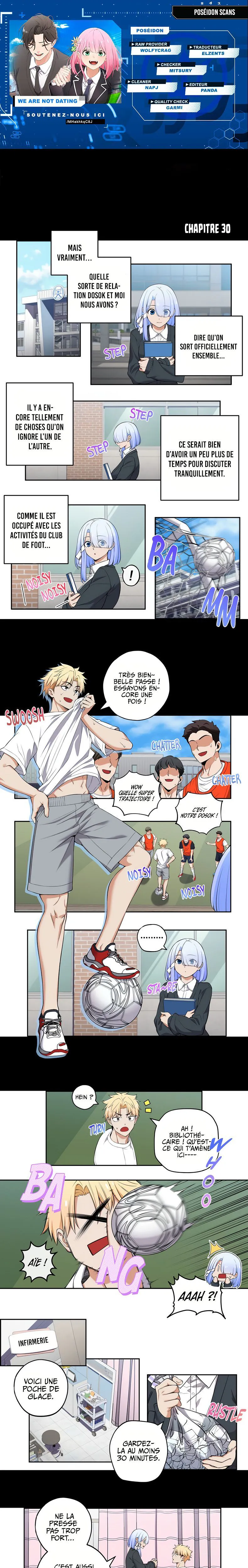 We're Not Dating Chapitre 30 - Page 1