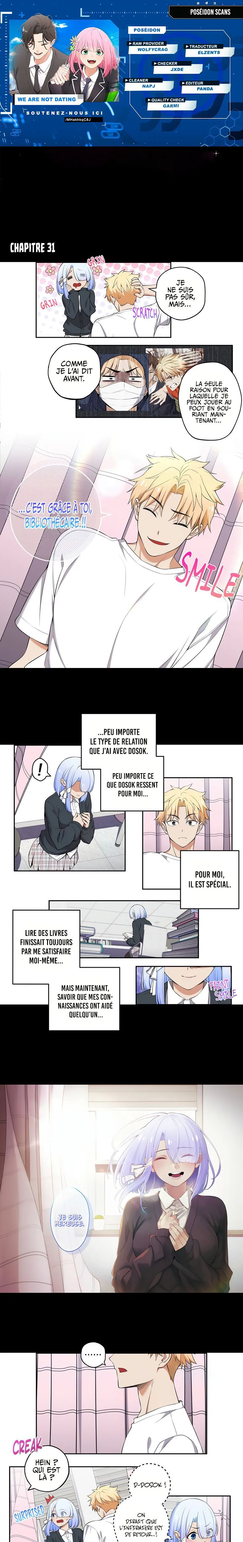 We're Not Dating Chapitre 31 - Page 1