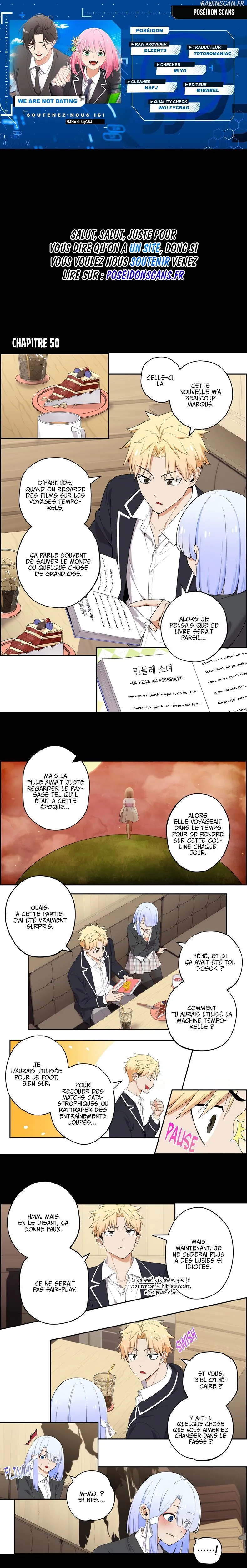 We're Not Dating Chapitre 50 - Page 1
