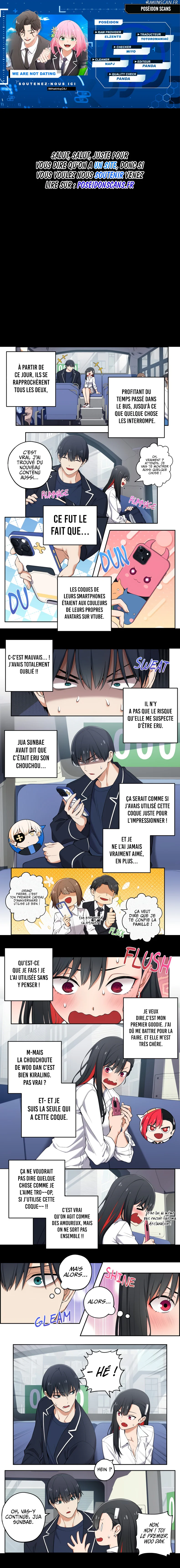 We're Not Dating Chapitre 58 - Page 1
