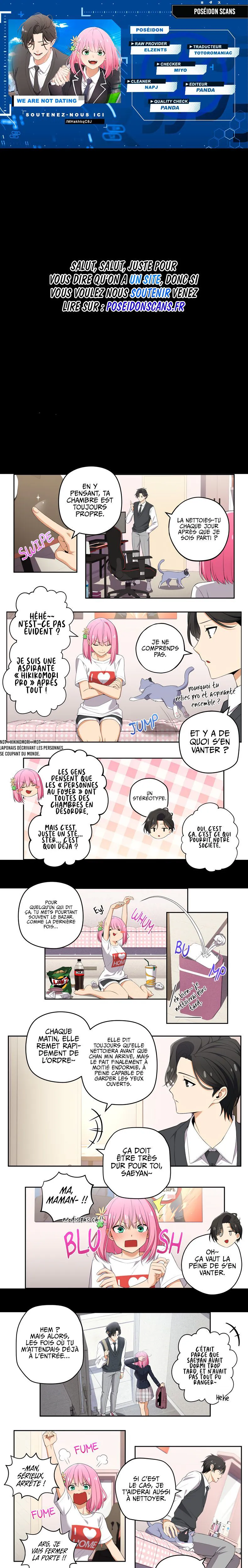 We're Not Dating Chapitre 63 - Page 1