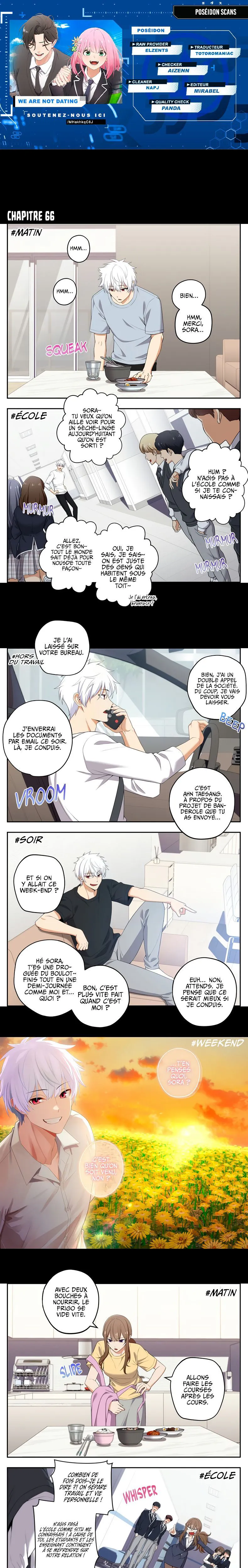 We're Not Dating Chapitre 66 - Page 1