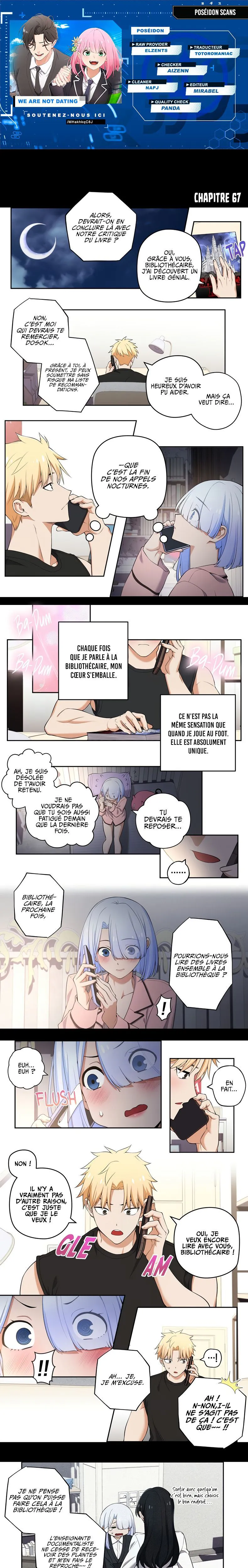 We're Not Dating Chapitre 67 - Page 1