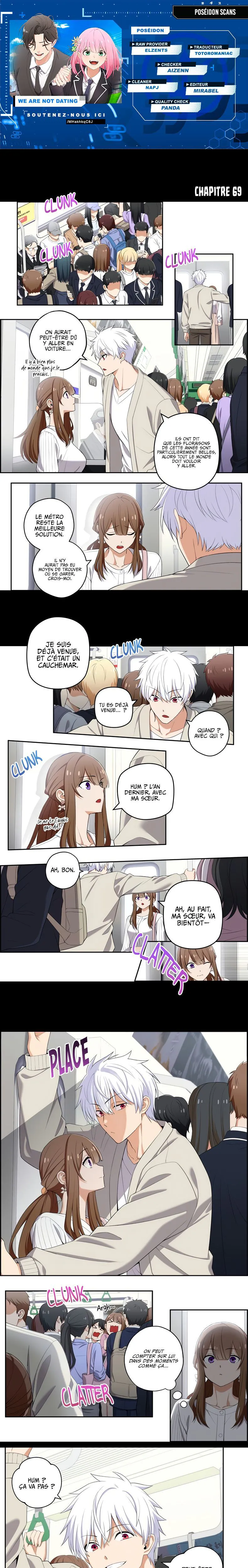 We're Not Dating Chapitre 69 - Page 1