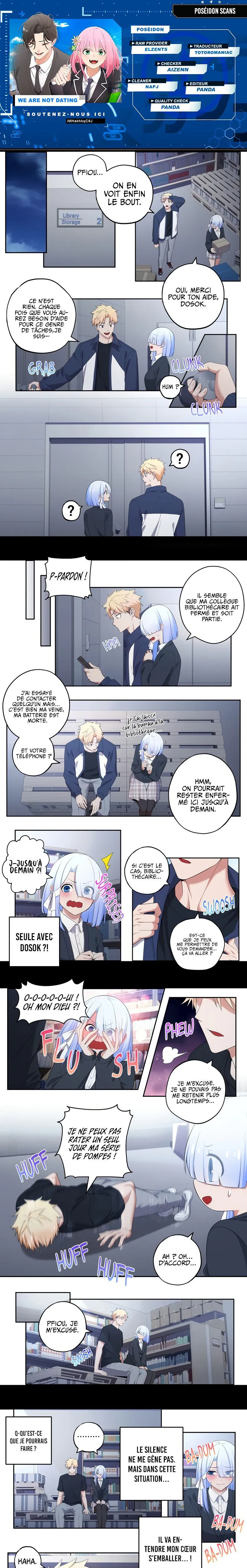 We're Not Dating Chapitre 74 - Page 1