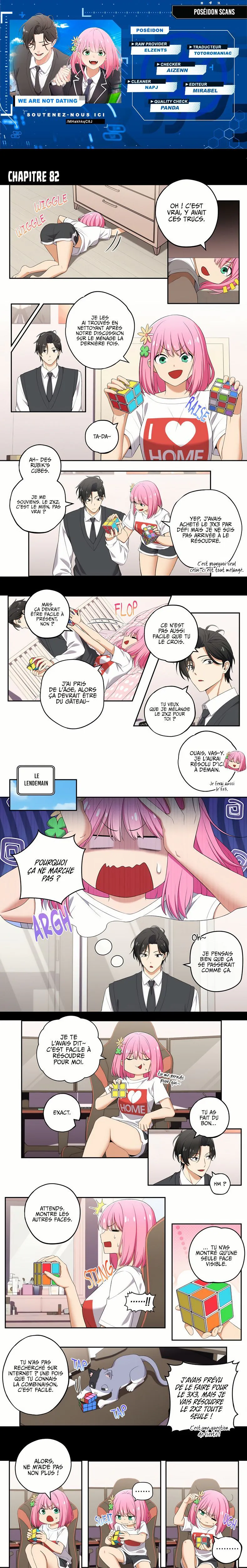 We're Not Dating Chapitre 82 - Page 1