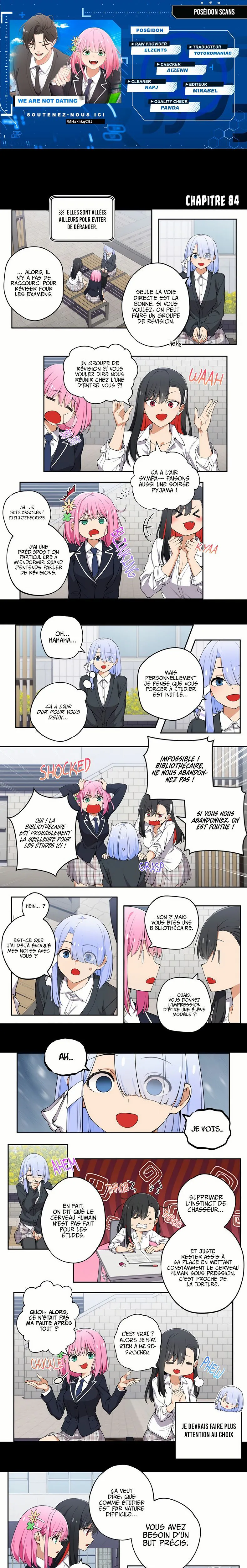 We're Not Dating Chapitre 84 - Page 1