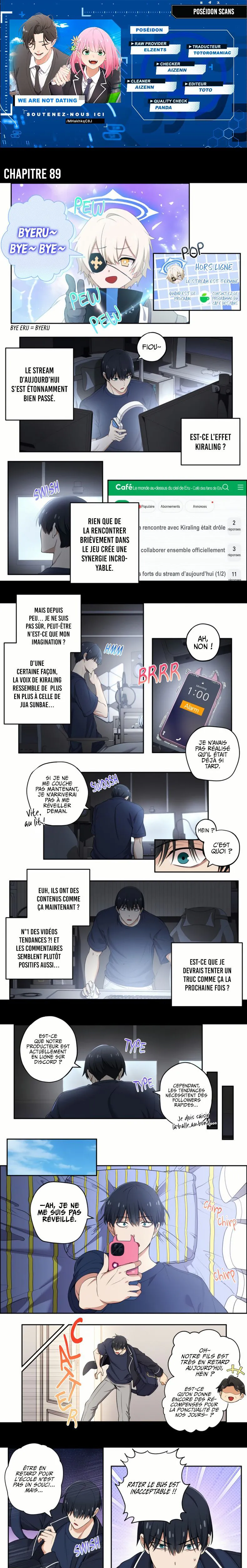 We're Not Dating Chapitre 89 - Page 1
