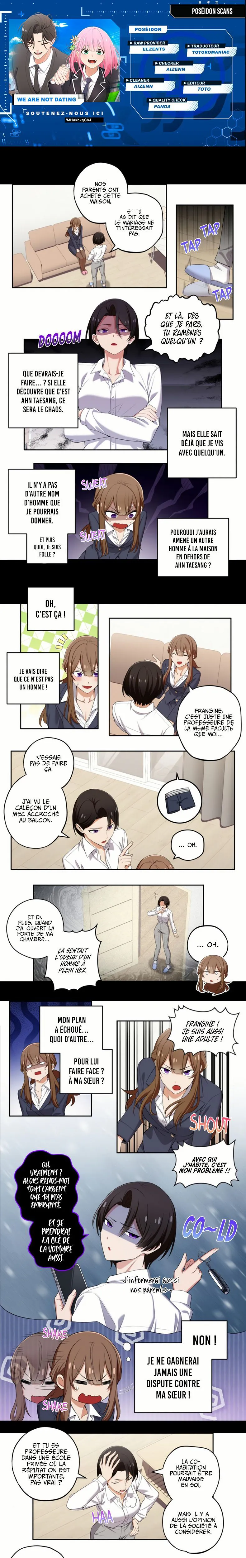 We're Not Dating Chapitre 94 - Page 1