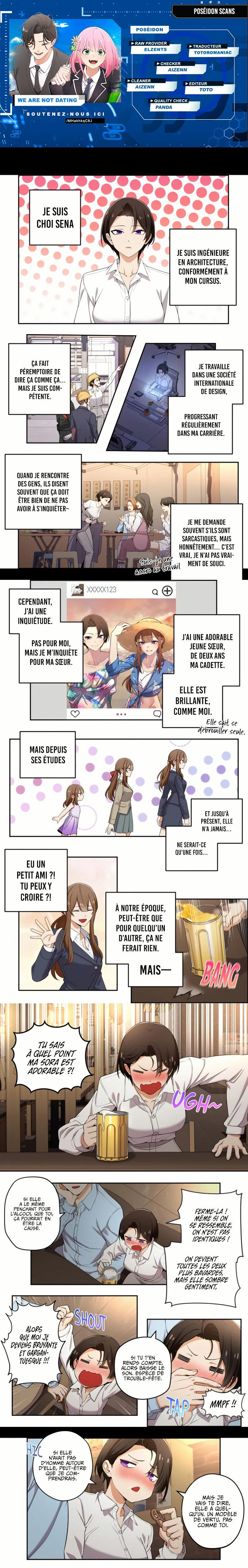We're Not Dating Chapitre 95 - Page 1
