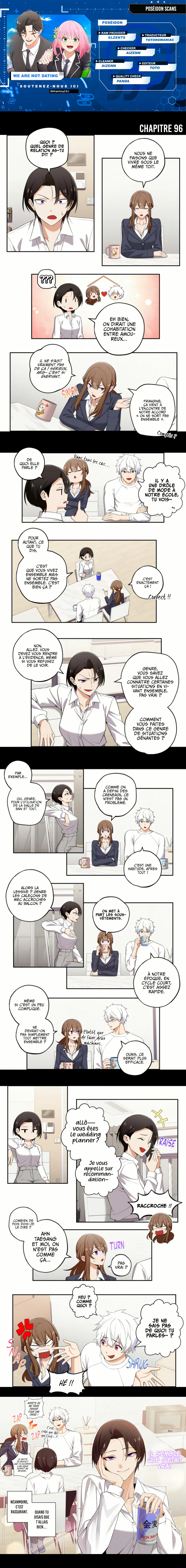 We're Not Dating Chapitre 96 - Page 1