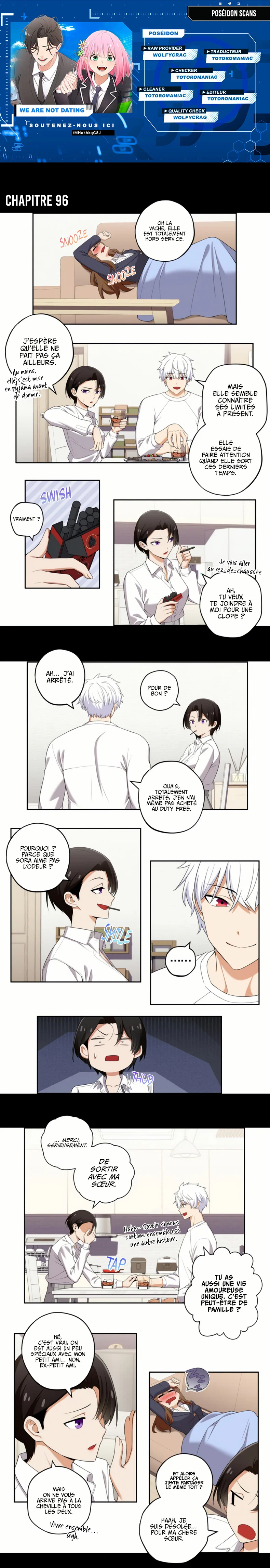 We're Not Dating Chapitre 97 - Page 1