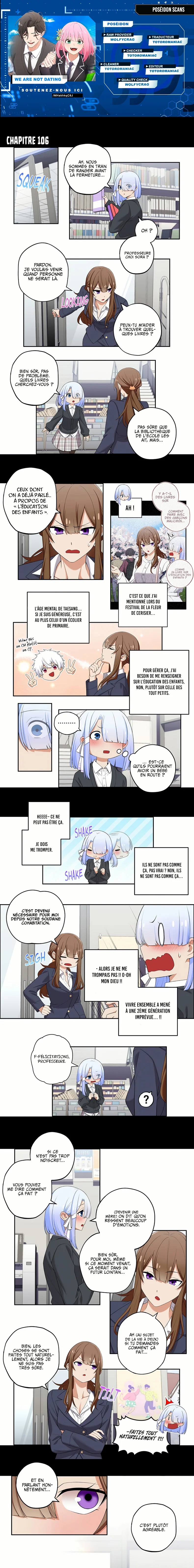 We're Not Dating Chapitre 106 - Page 1