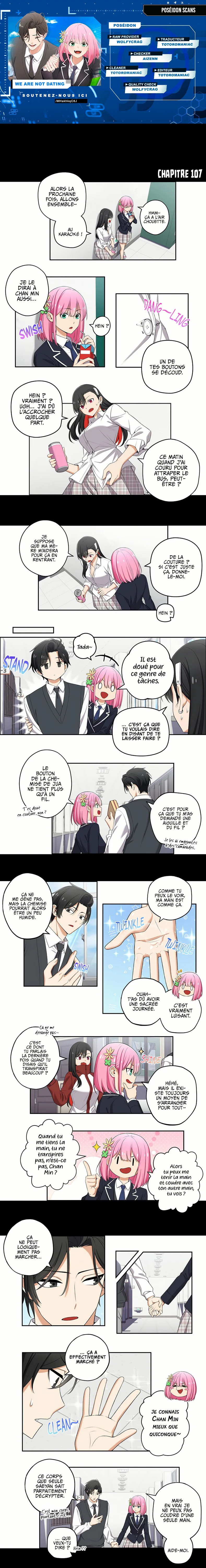 We're Not Dating Chapitre 107 - Page 1