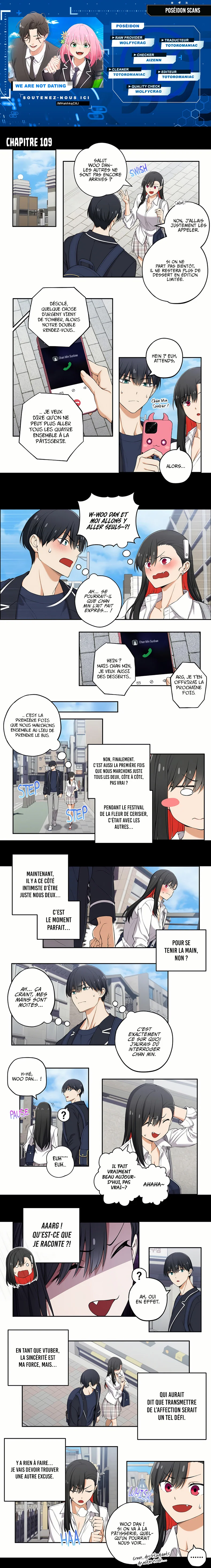 We're Not Dating Chapitre 109 - Page 1