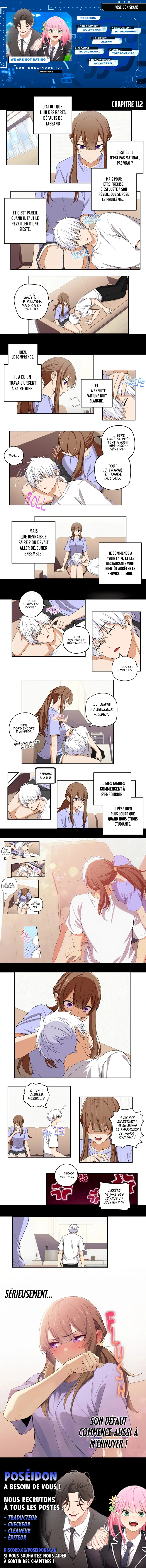 We're Not Dating Chapitre 112 - Page 1