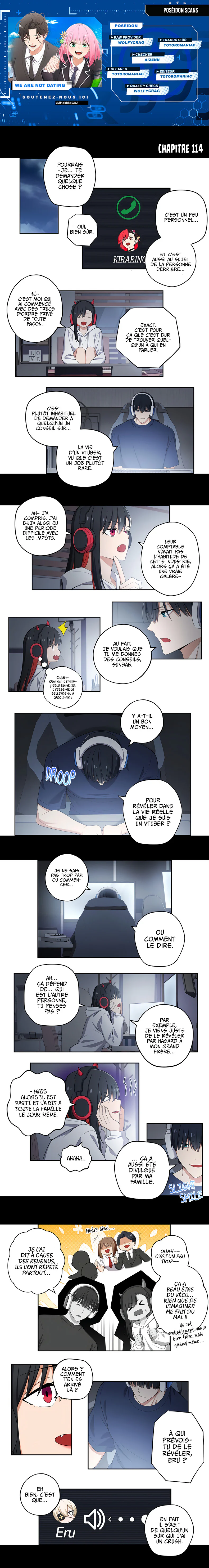 We're Not Dating Chapitre 114 - Page 1
