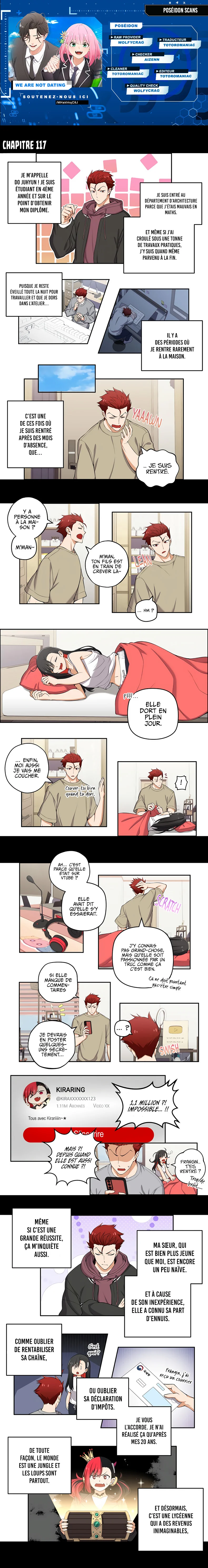 We're Not Dating Chapitre 117 - Page 2