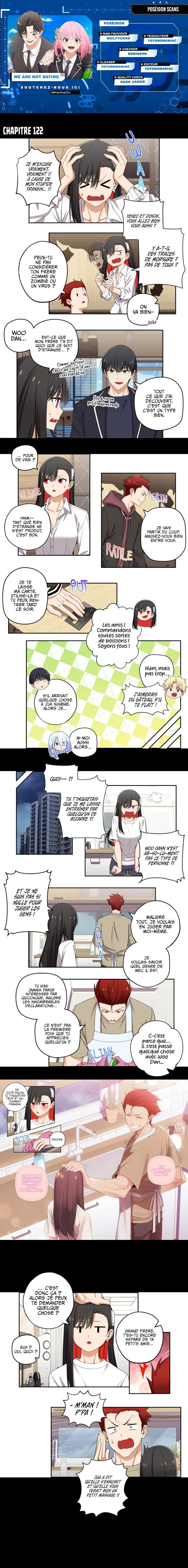 We're Not Dating Chapitre 122 - Page 1