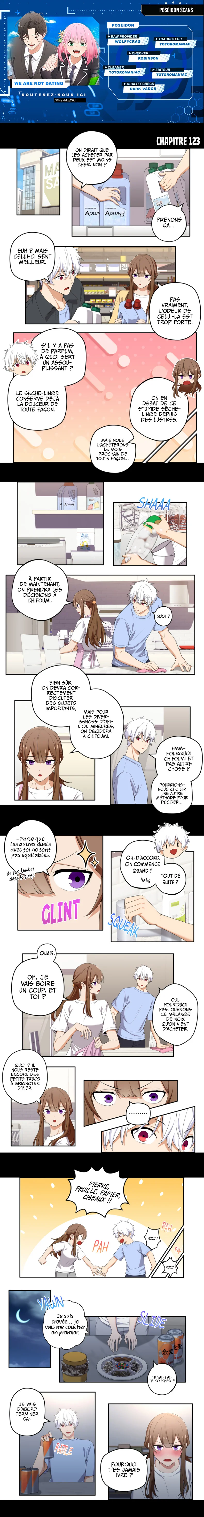 We're Not Dating Chapitre 123 - Page 1